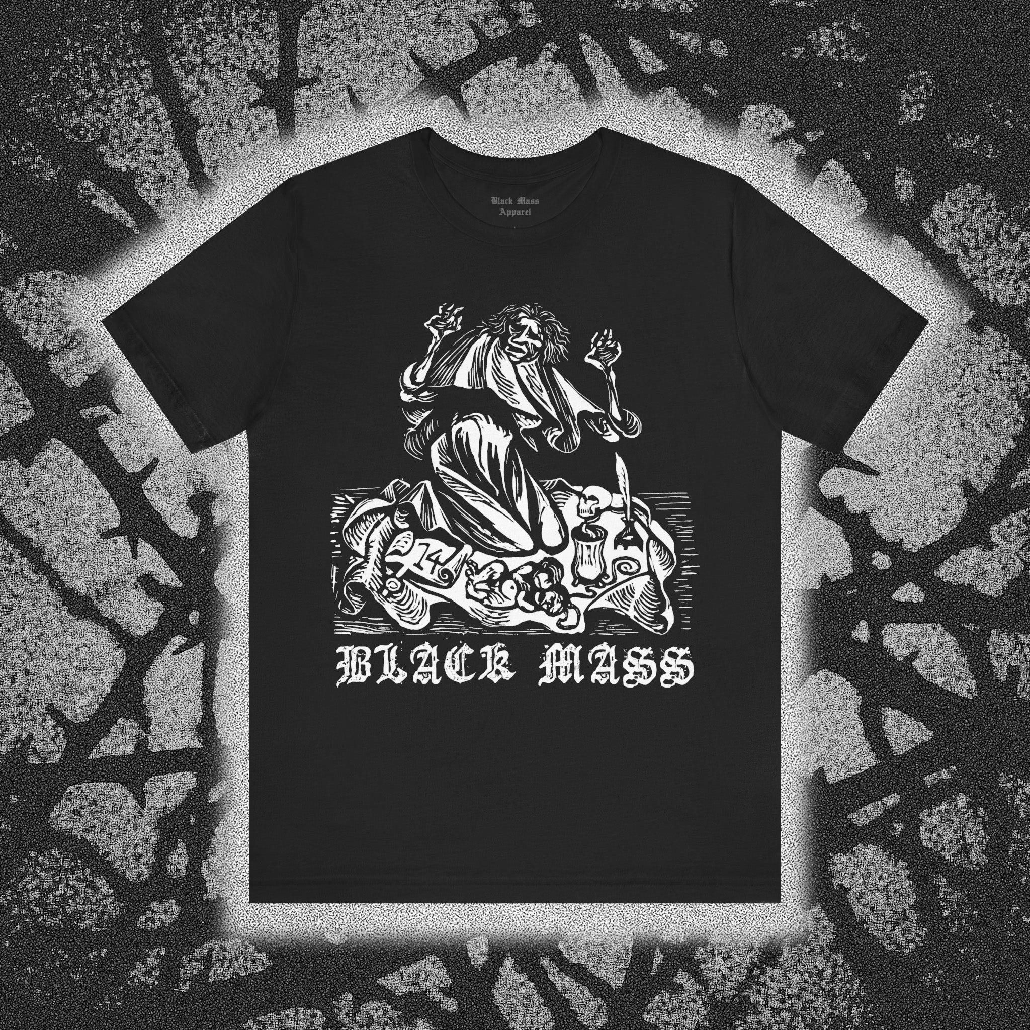 Black Mass Ritual (Woodcut)