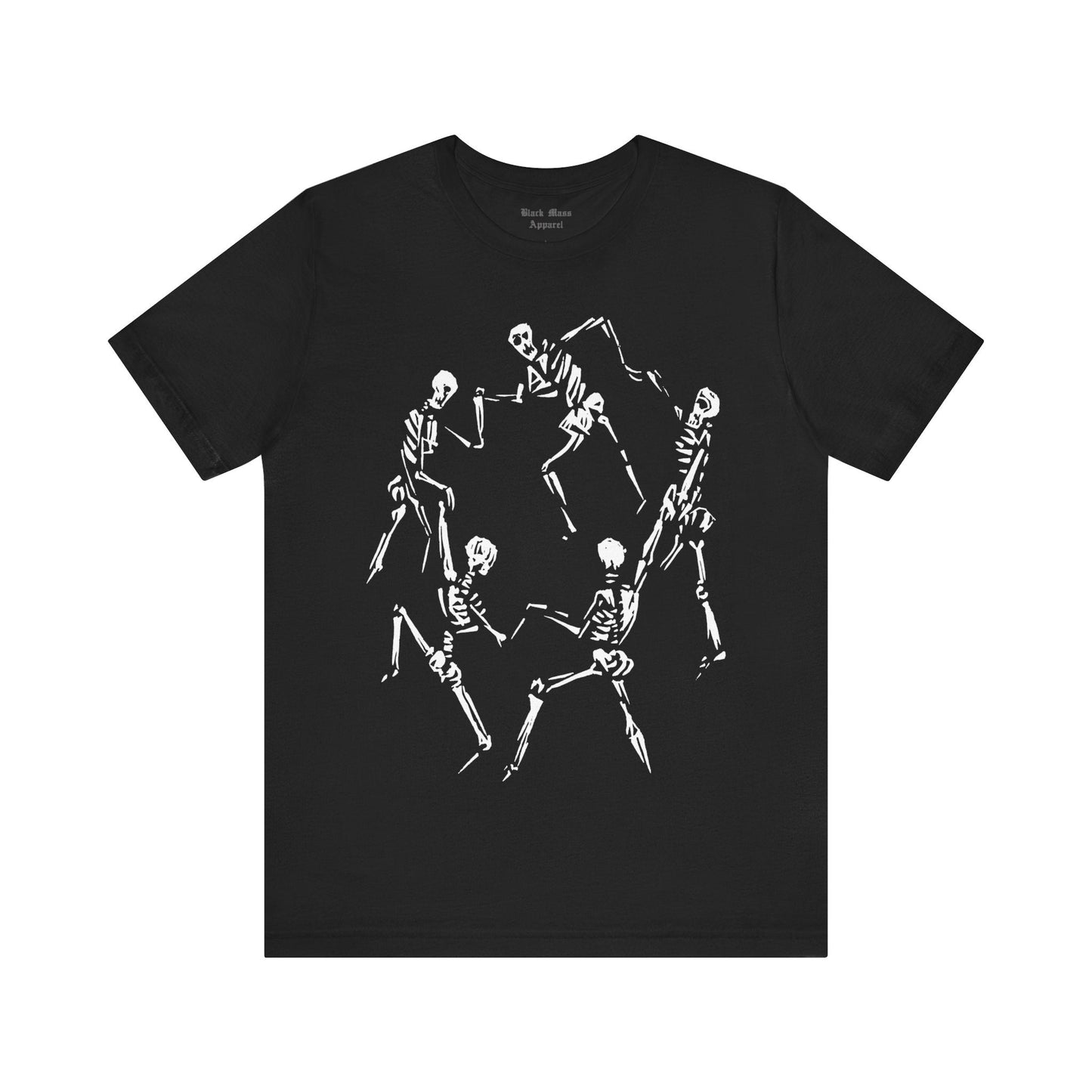 Dancing Skeletons - Black Mass Apparel - T-Shirt