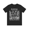 Danse Macabre, Vintage Gothic Art Shirt, The Dance of Death T-shirt, Goth Fashion Unisex Jersey Short Sleeve Tee - Black Mass Apparel - T-Shirt