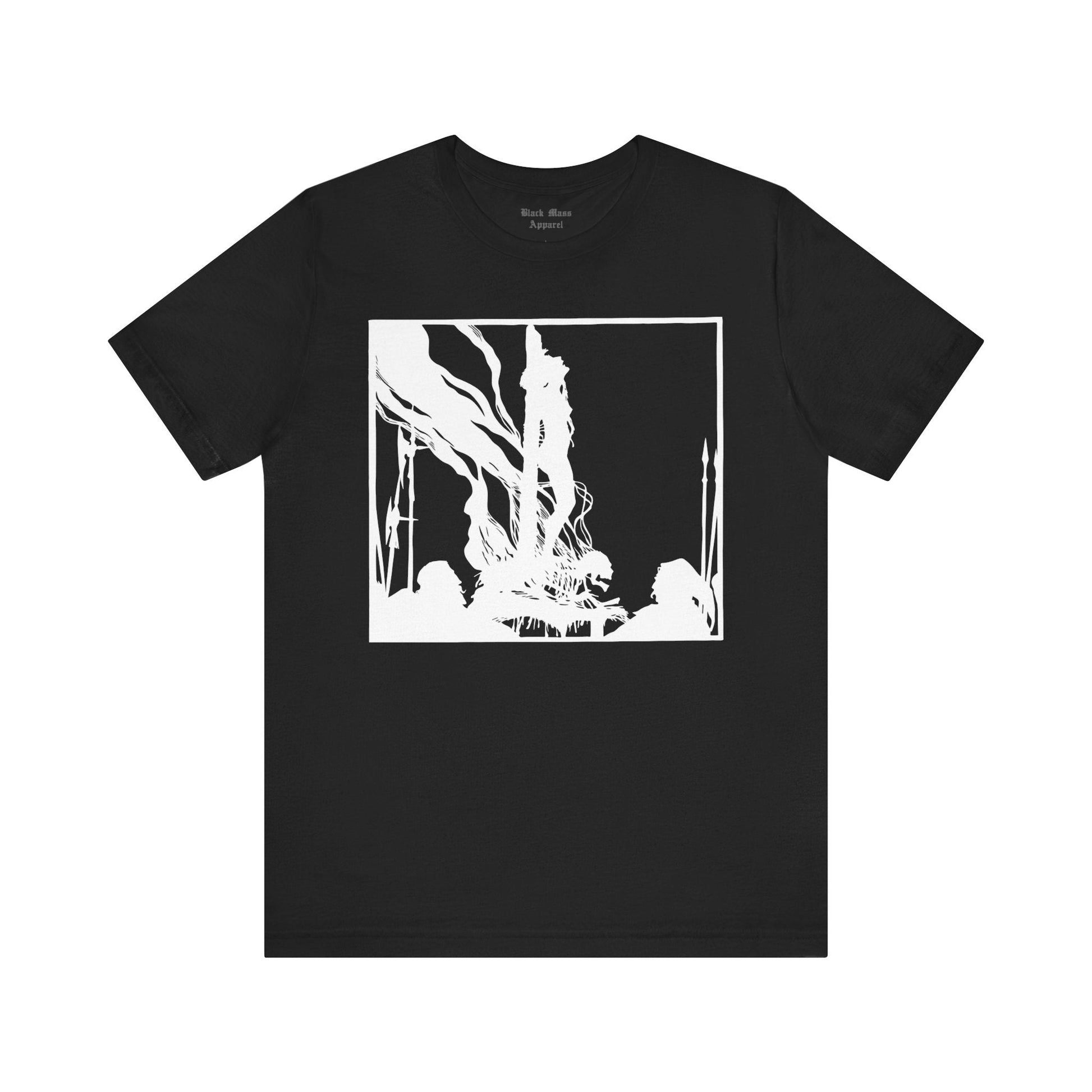 Death in the Fire - Black Mass Apparel - T-Shirt