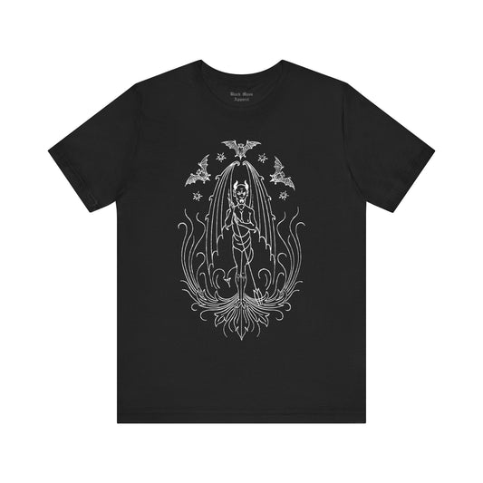 Devil and Bats - Black Mass Apparel - T-Shirt