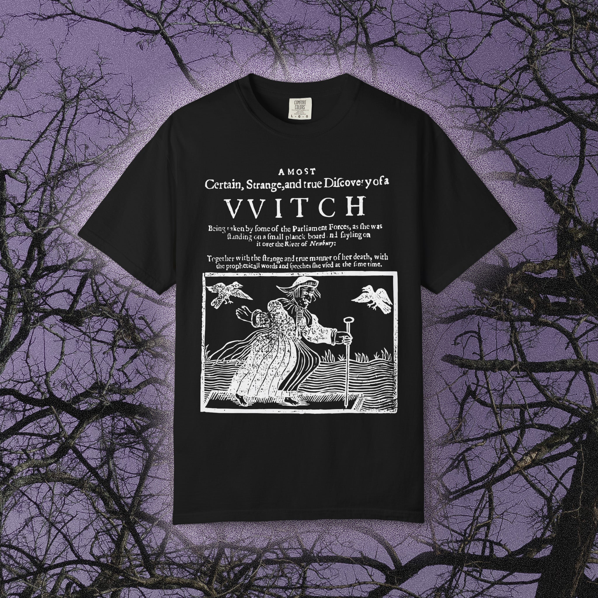 Discovery of a Witch (Comfort Colors) - Black Mass Apparel - T-Shirt