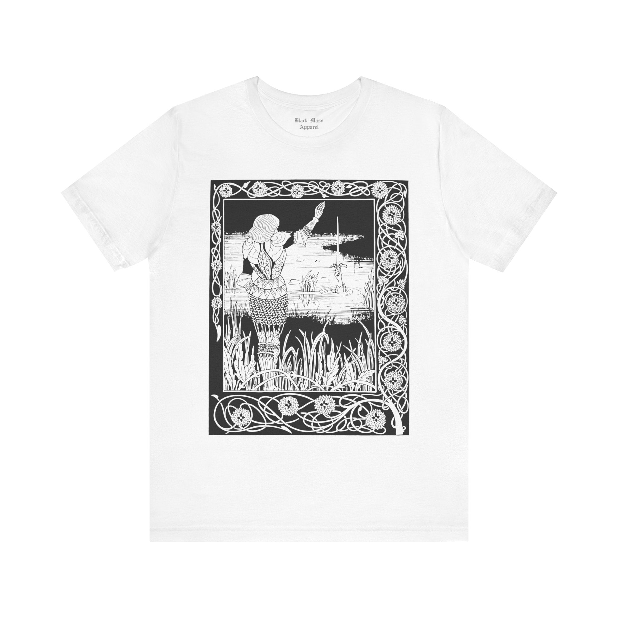 Excalibur In The Lake - Black Mass Apparel - T-Shirt