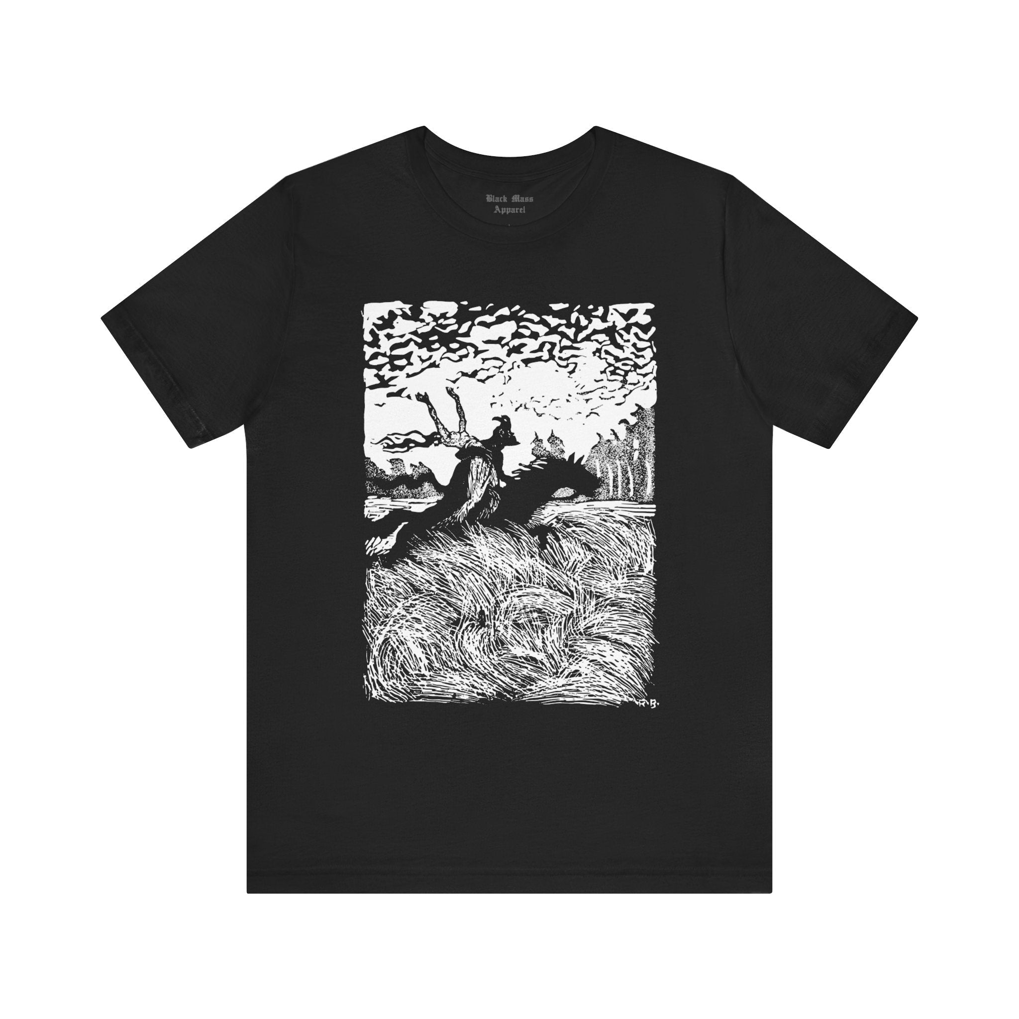 Folk Song - Black Mass Apparel - T - Shirt