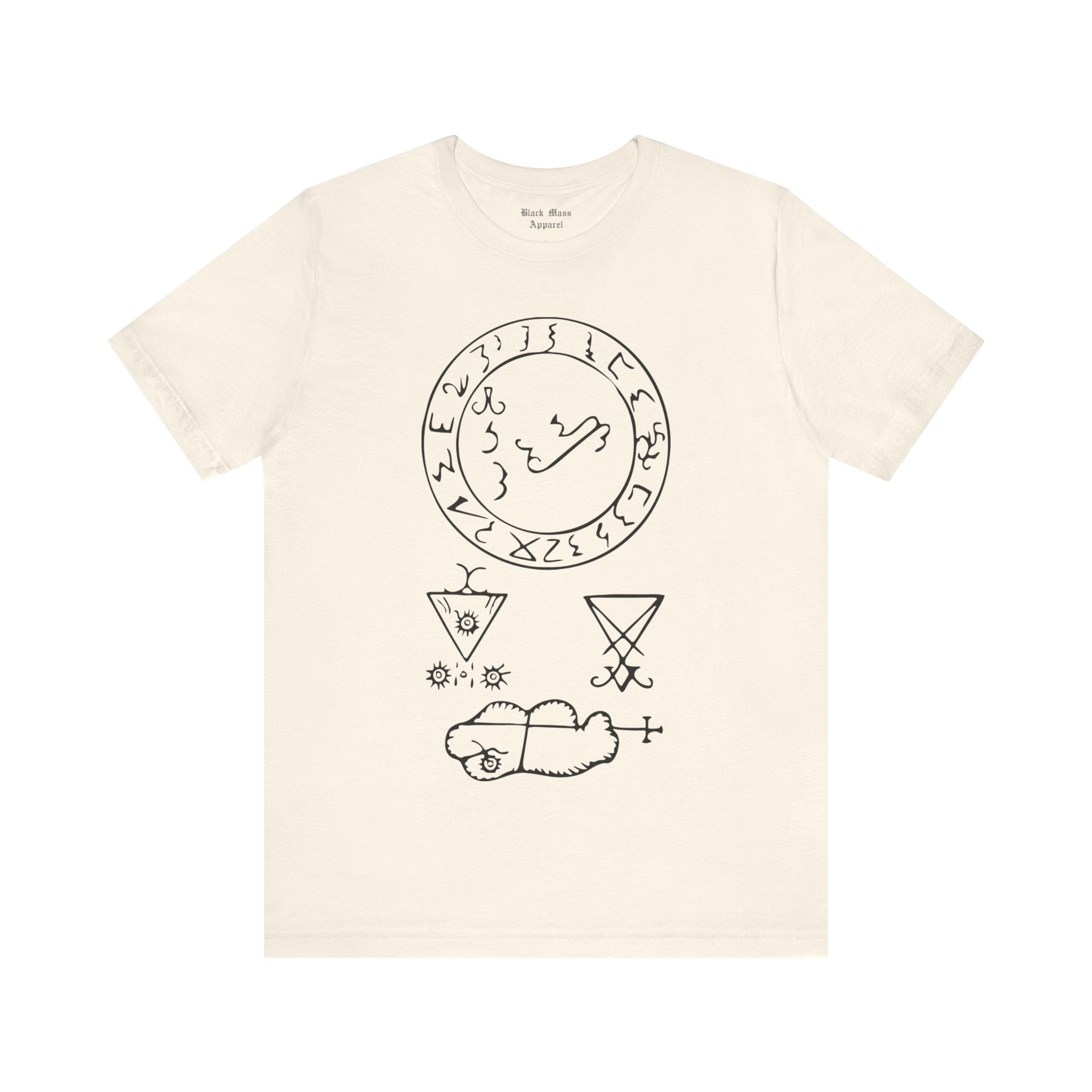 Full Sigil of Lucifer - Black Mass Apparel - T - Shirt