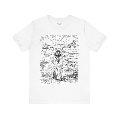 Headless, André Masson Art, Acéphale, Weird Shirt, Vintage Surreal T - shirt, Creepy Bizarre, Leonardo da Vinci Unisex Short Sleeve Tee - Black Mass Apparel - T - Shirt