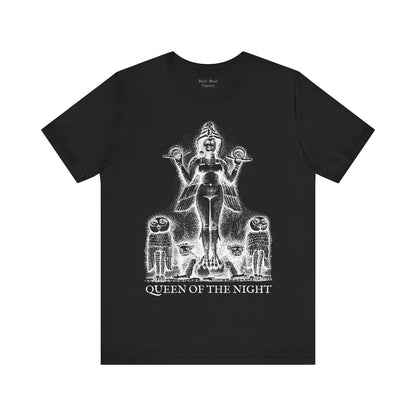 Inanna the Queen of the Night - Black Mass Apparel - T - Shirt