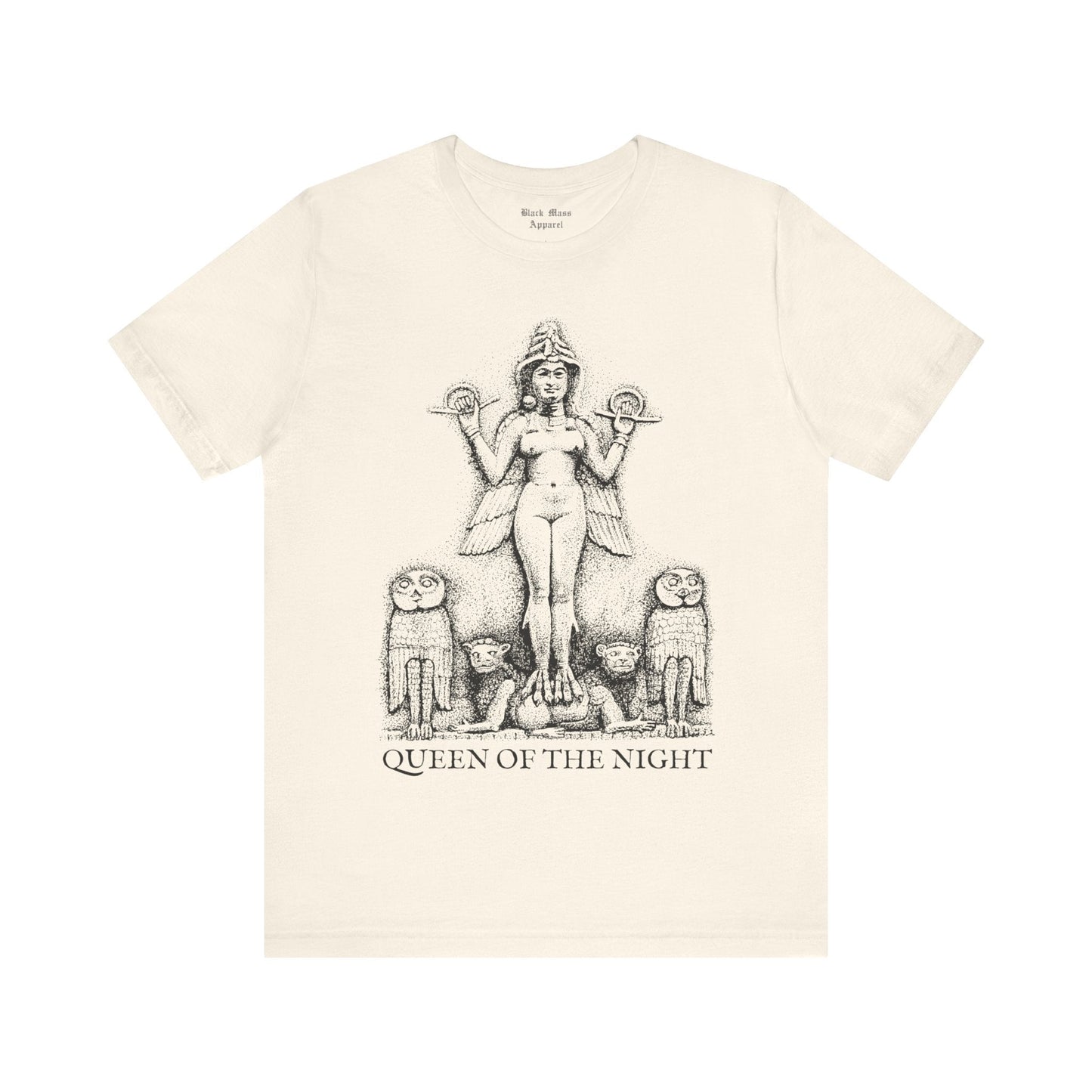 Inanna the Queen of the Night - Black Mass Apparel - T - Shirt