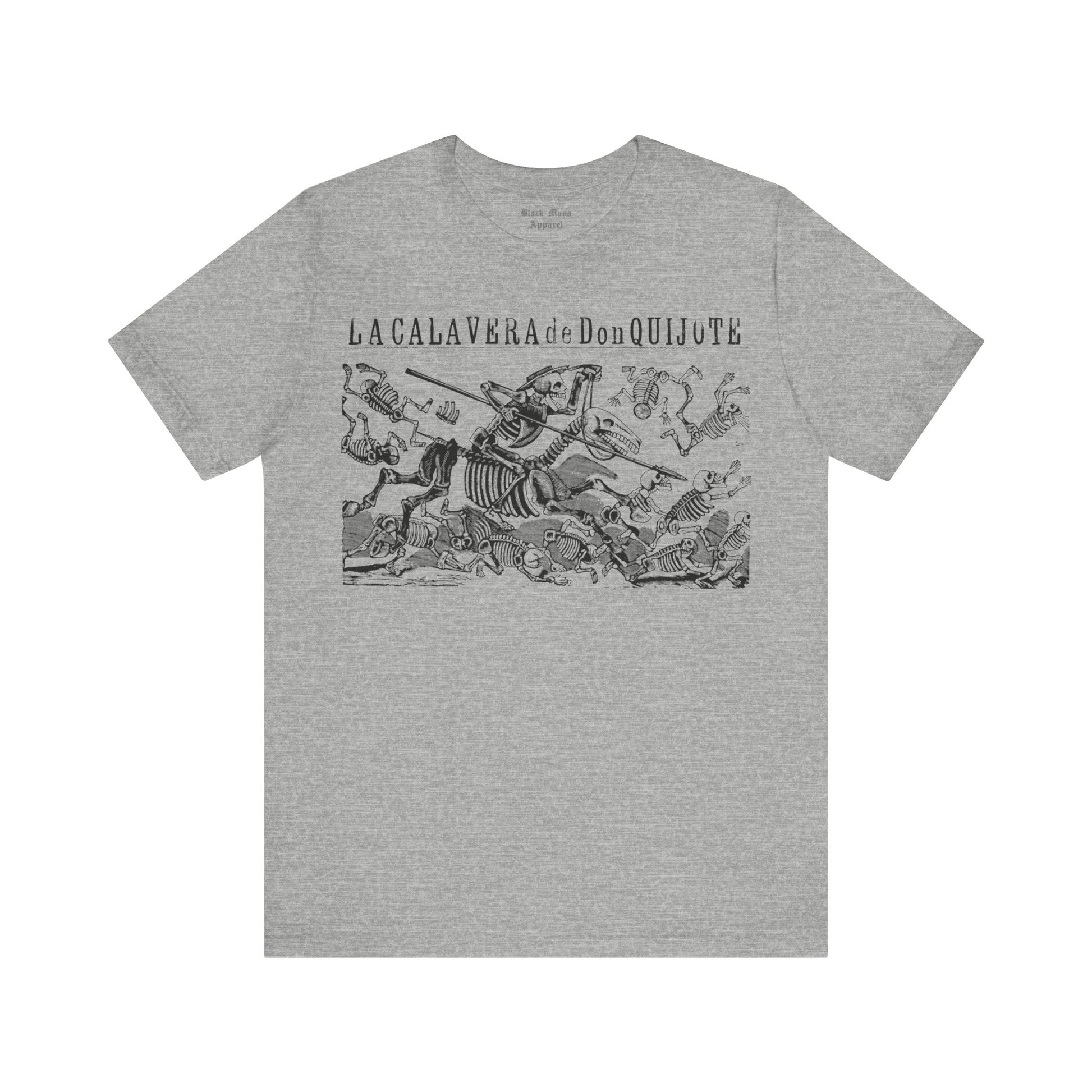 La Calavera de Don Quixote - Black Mass Apparel - T-Shirt