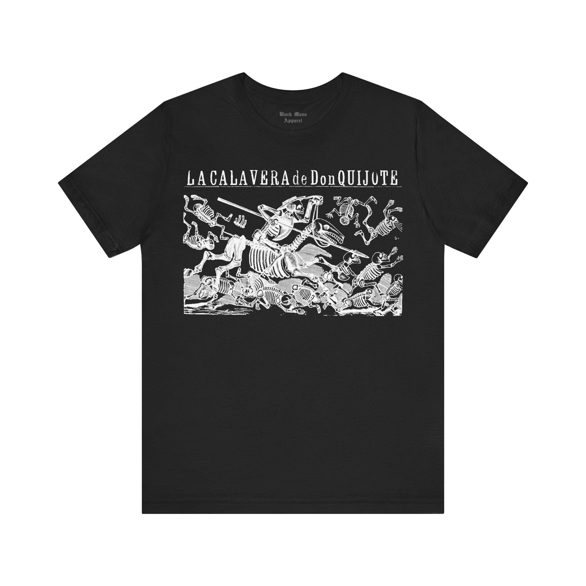 La Calavera de Don Quixote - Black Mass Apparel - T-Shirt
