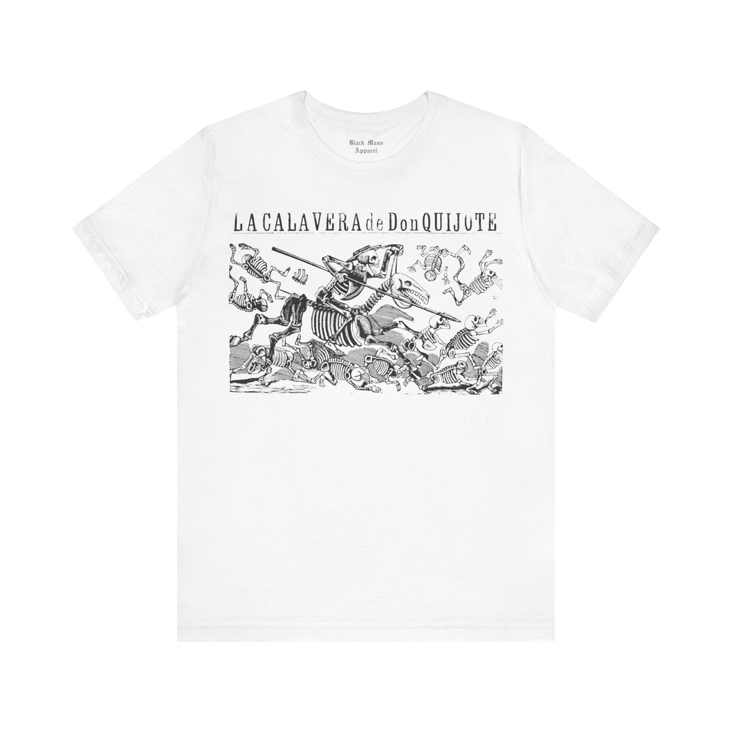 La Calavera de Don Quixote - Black Mass Apparel - T-Shirt