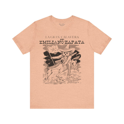 La Gran Calavera de Emiliano Zapata - Black Mass Apparel - T - Shirt