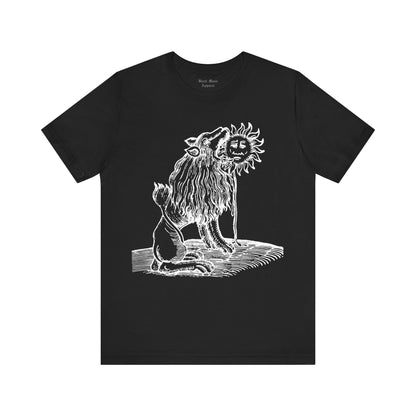 Lion Devouring the Sun - Black Mass Apparel - T-Shirt