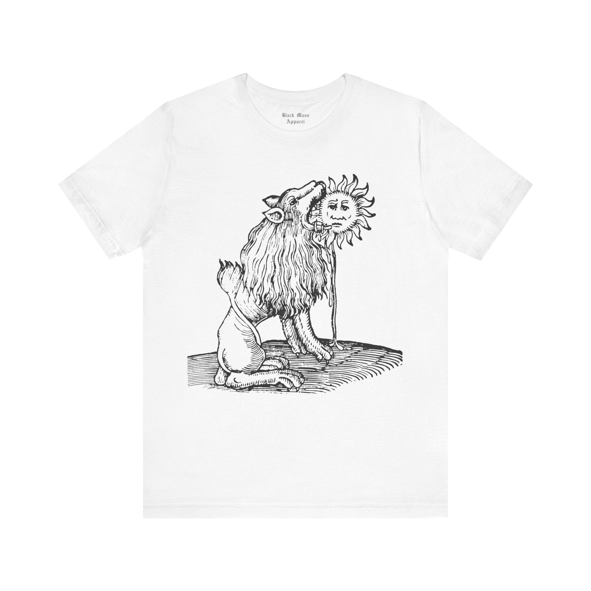 Lion Devouring the Sun - Black Mass Apparel - T-Shirt