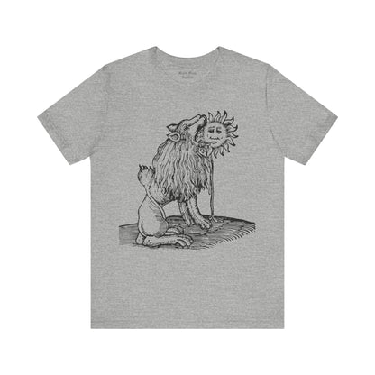 Lion Devouring the Sun - Black Mass Apparel - T-Shirt