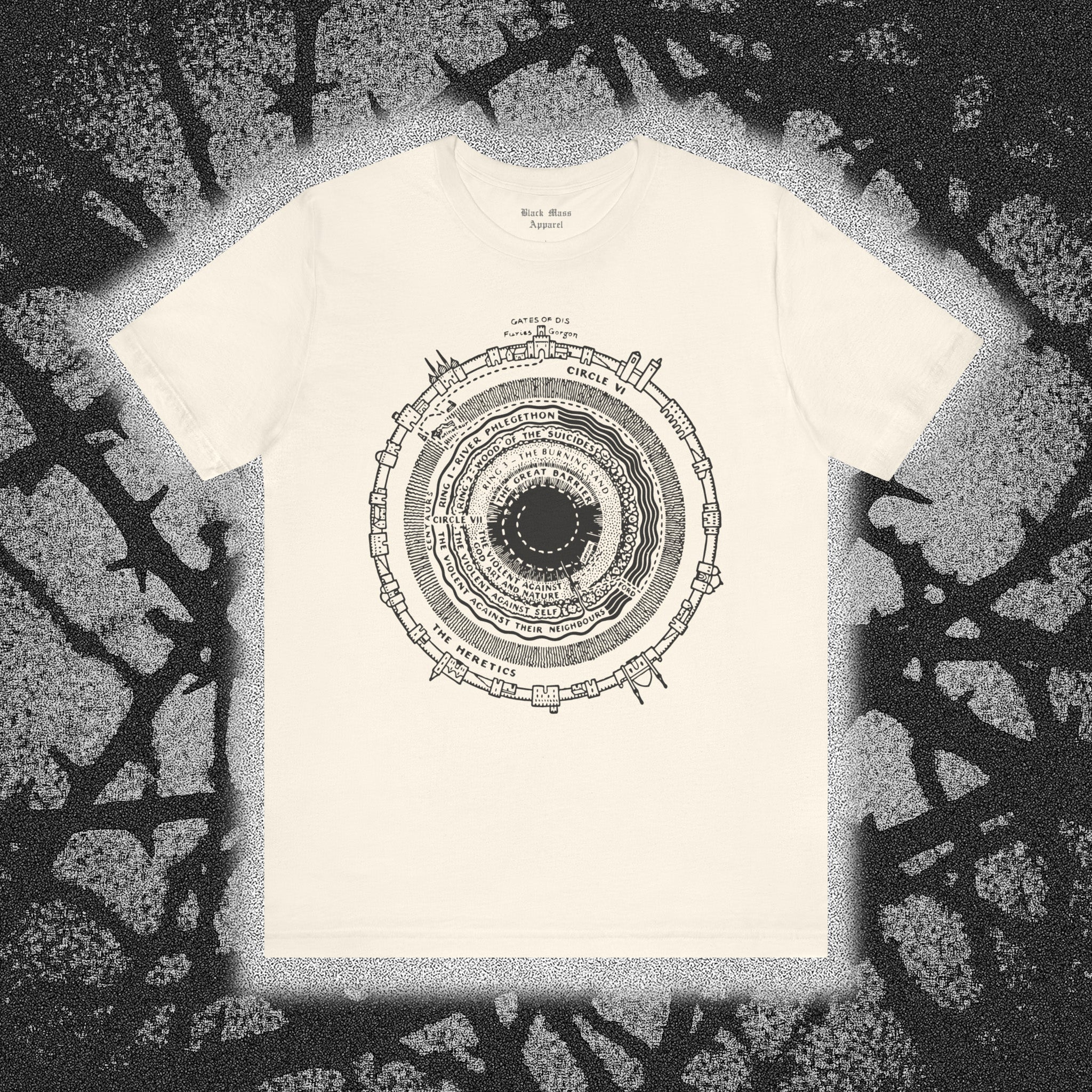 LOWER HELL - Black Mass Apparel - T-Shirt