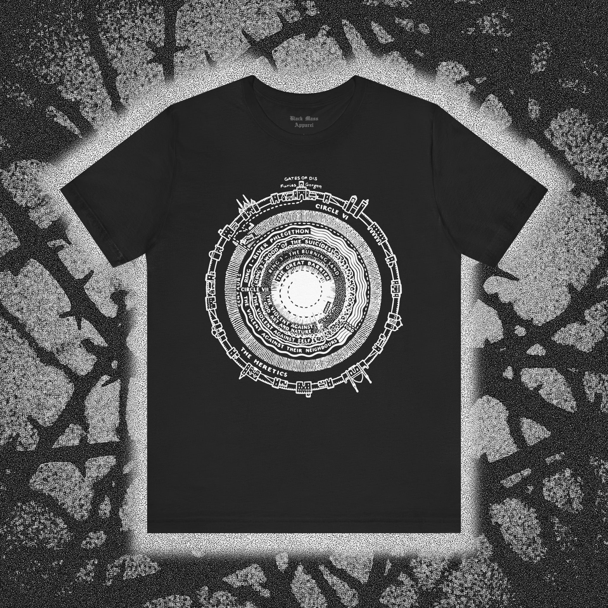 LOWER HELL - Black Mass Apparel - T-Shirt