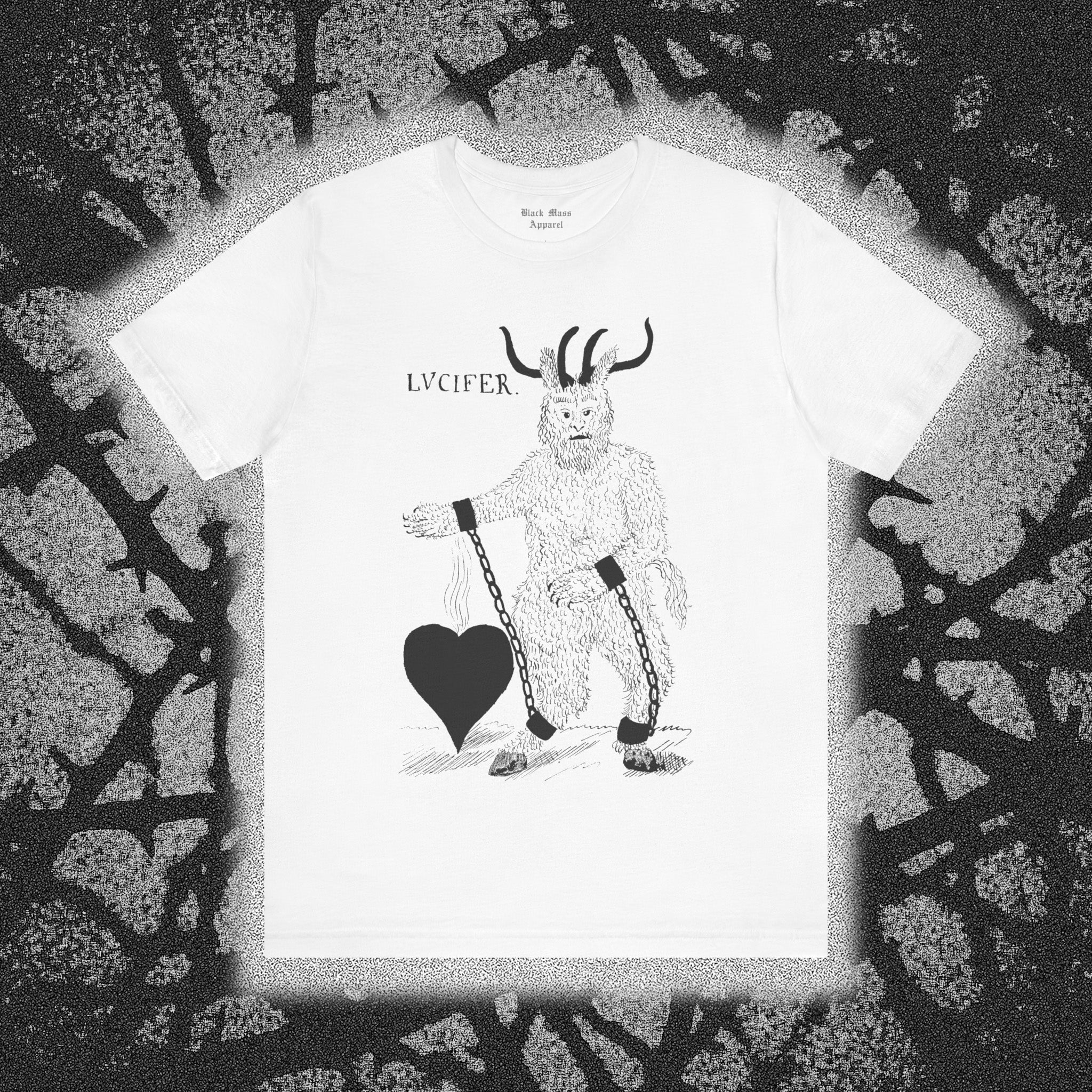 Lucifer In Chains - Black Mass Apparel - T-Shirt