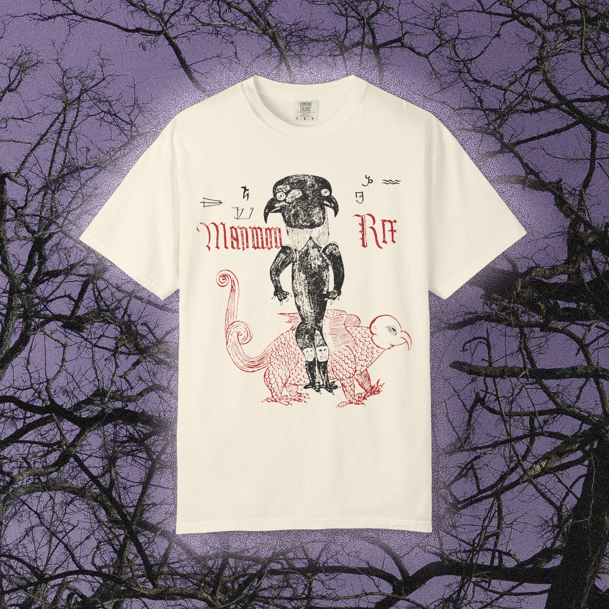 Maymon Demon King (Comfort Colors) - Black Mass Apparel - T-Shirt