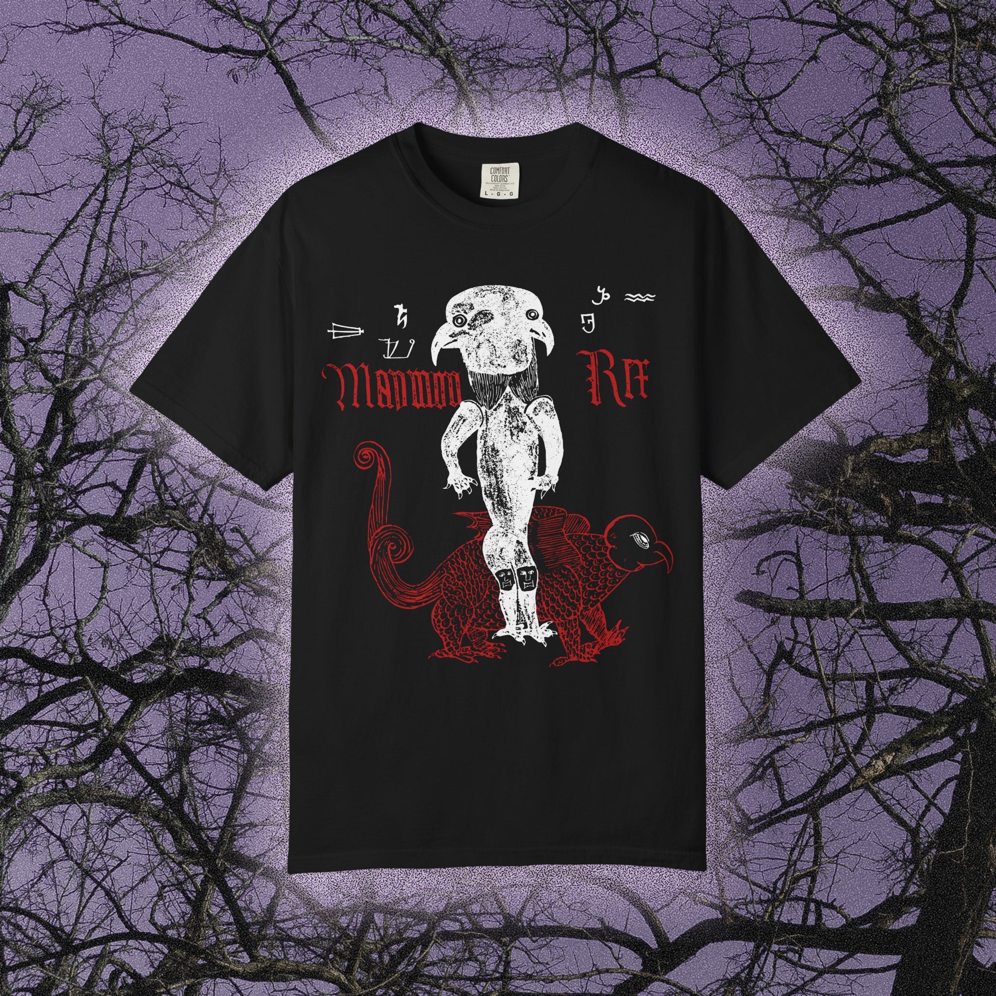 Maymon Demon King (Comfort Colors) - Black Mass Apparel - T-Shirt