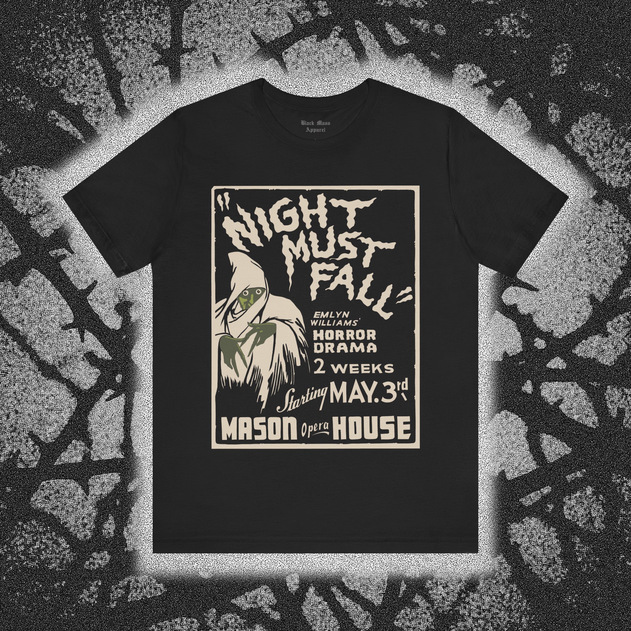 Night Must Fall - Black Mass Apparel - T-Shirt