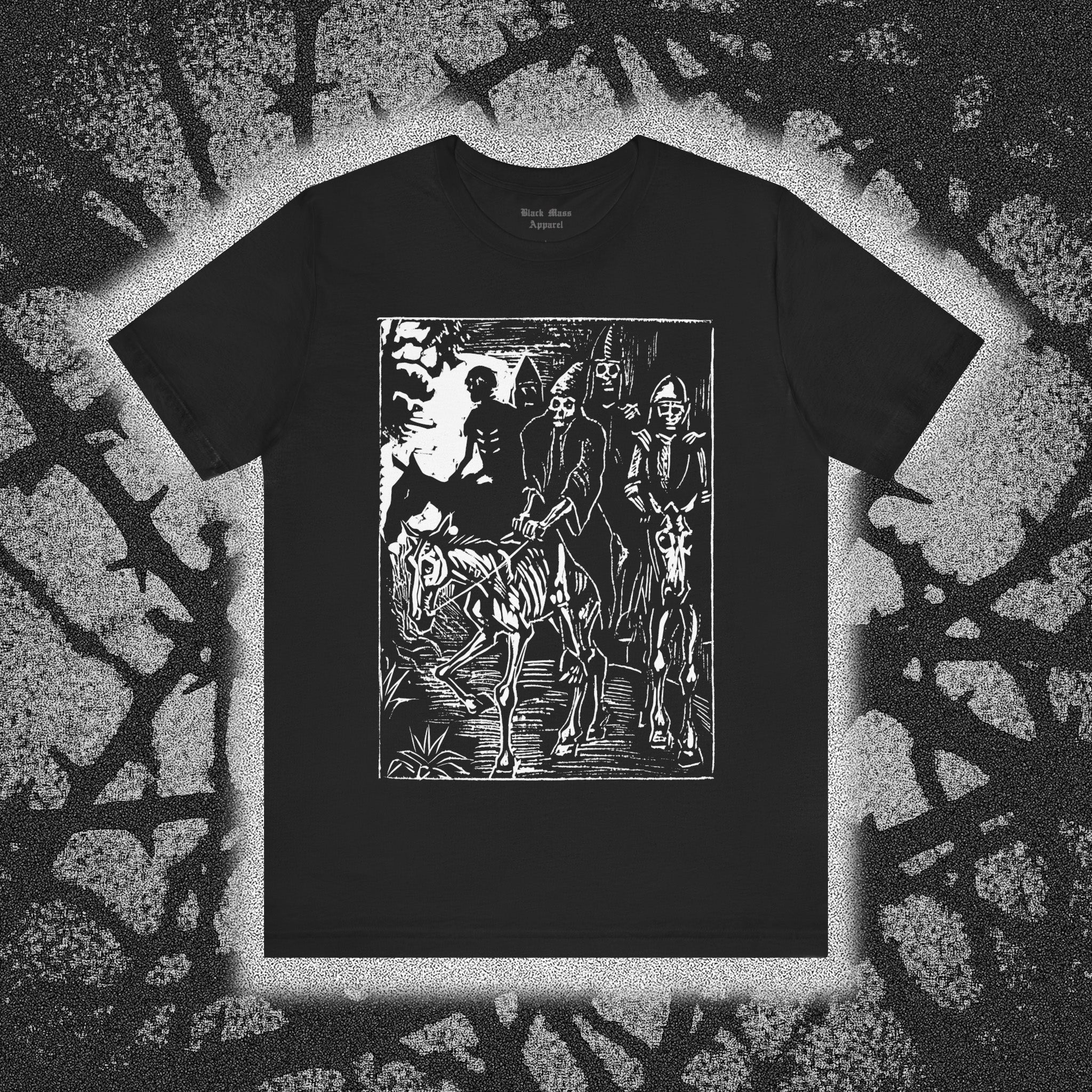 On Horseback - Black Mass Apparel - T-Shirt