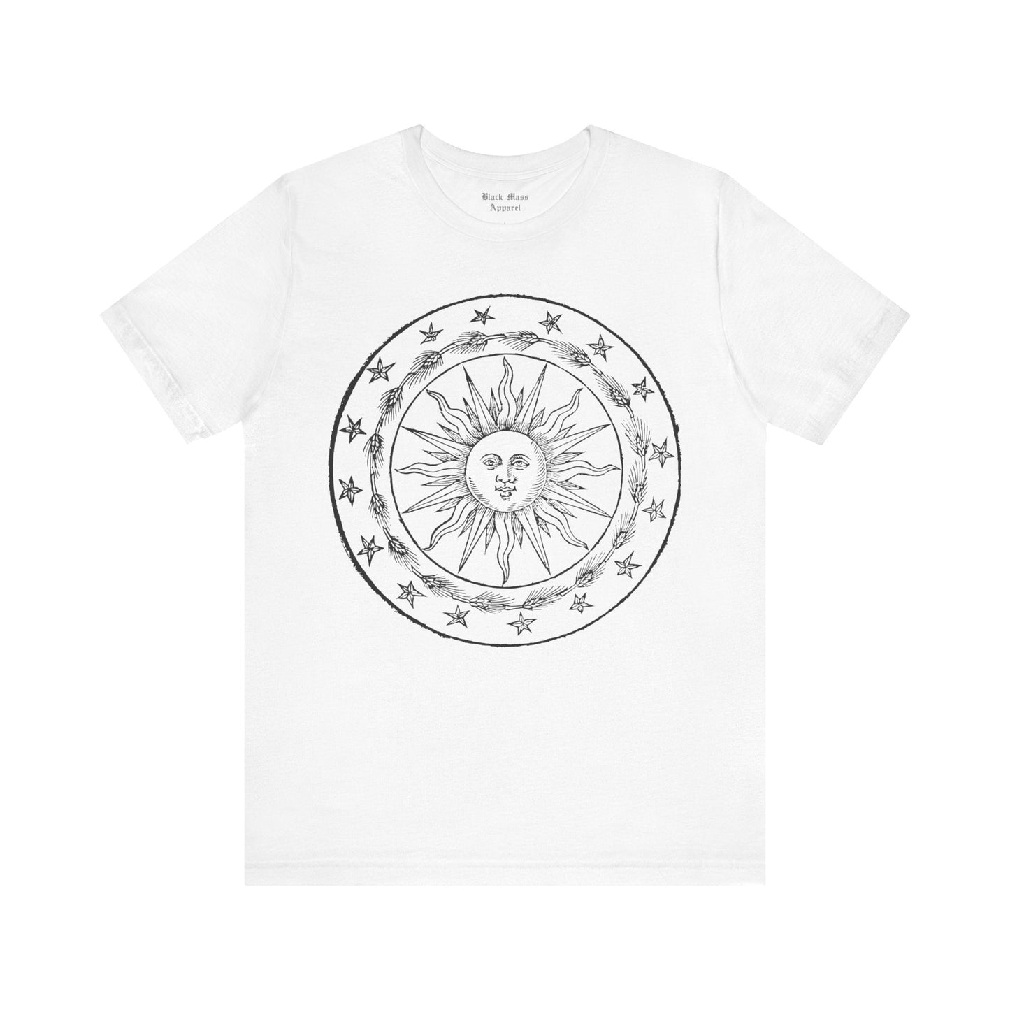 Ornate Sun - Black Mass Apparel - T-Shirt