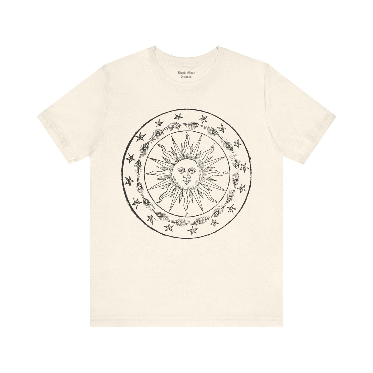 Ornate Sun - Black Mass Apparel - T-Shirt