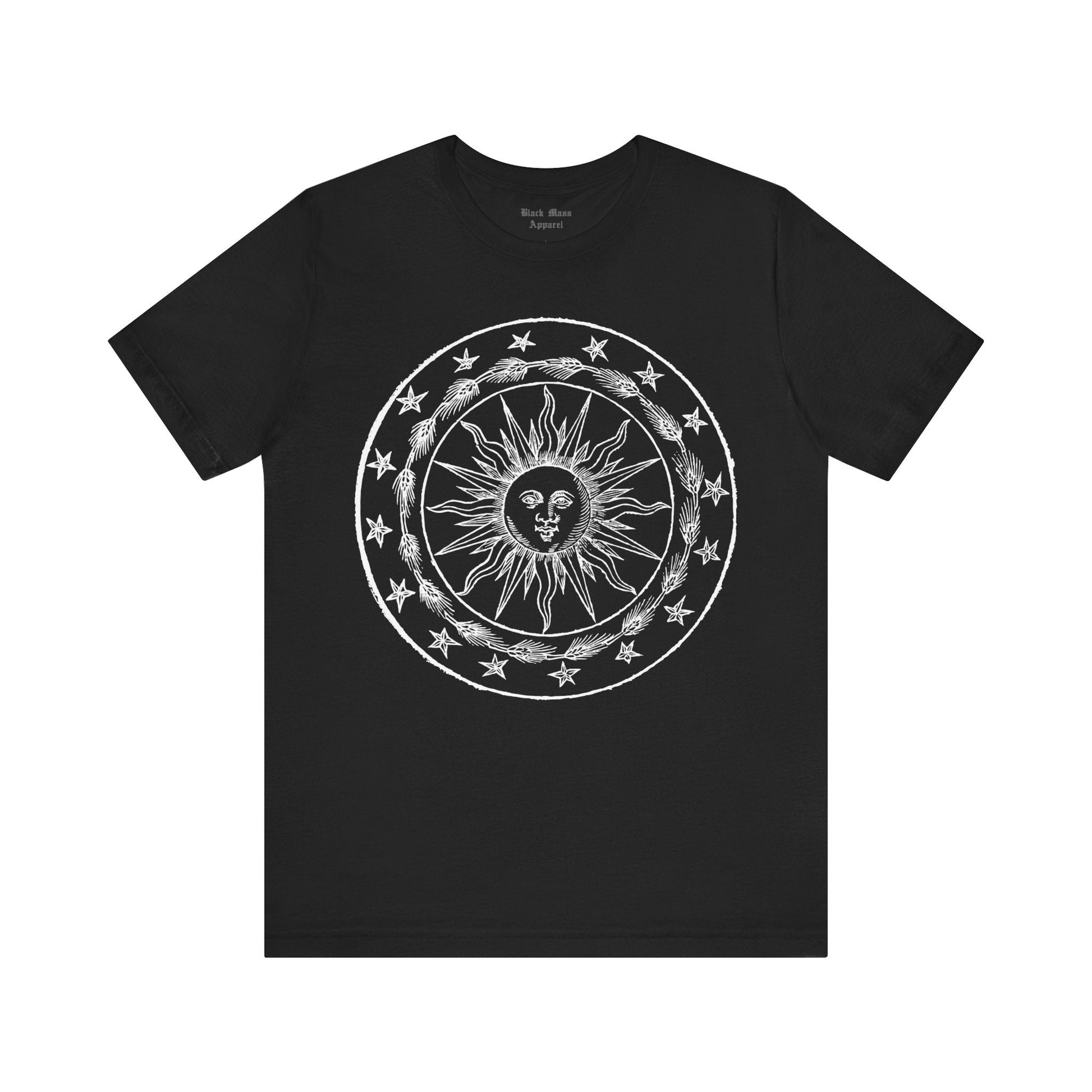 Ornate Sun - Black Mass Apparel - T-Shirt