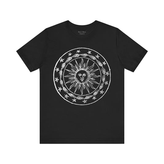 Ornate Sun - Black Mass Apparel - T-Shirt