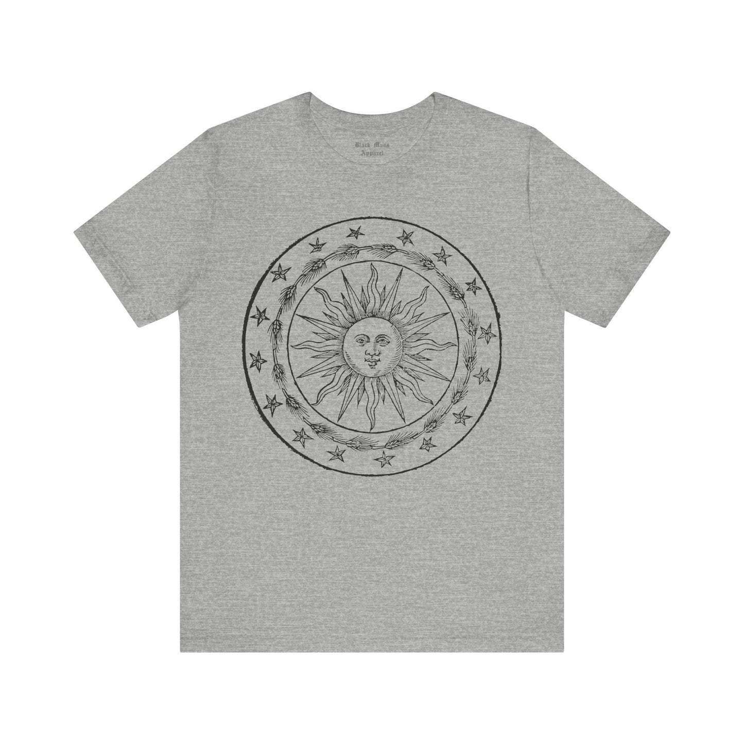 Ornate Sun - Black Mass Apparel - T-Shirt