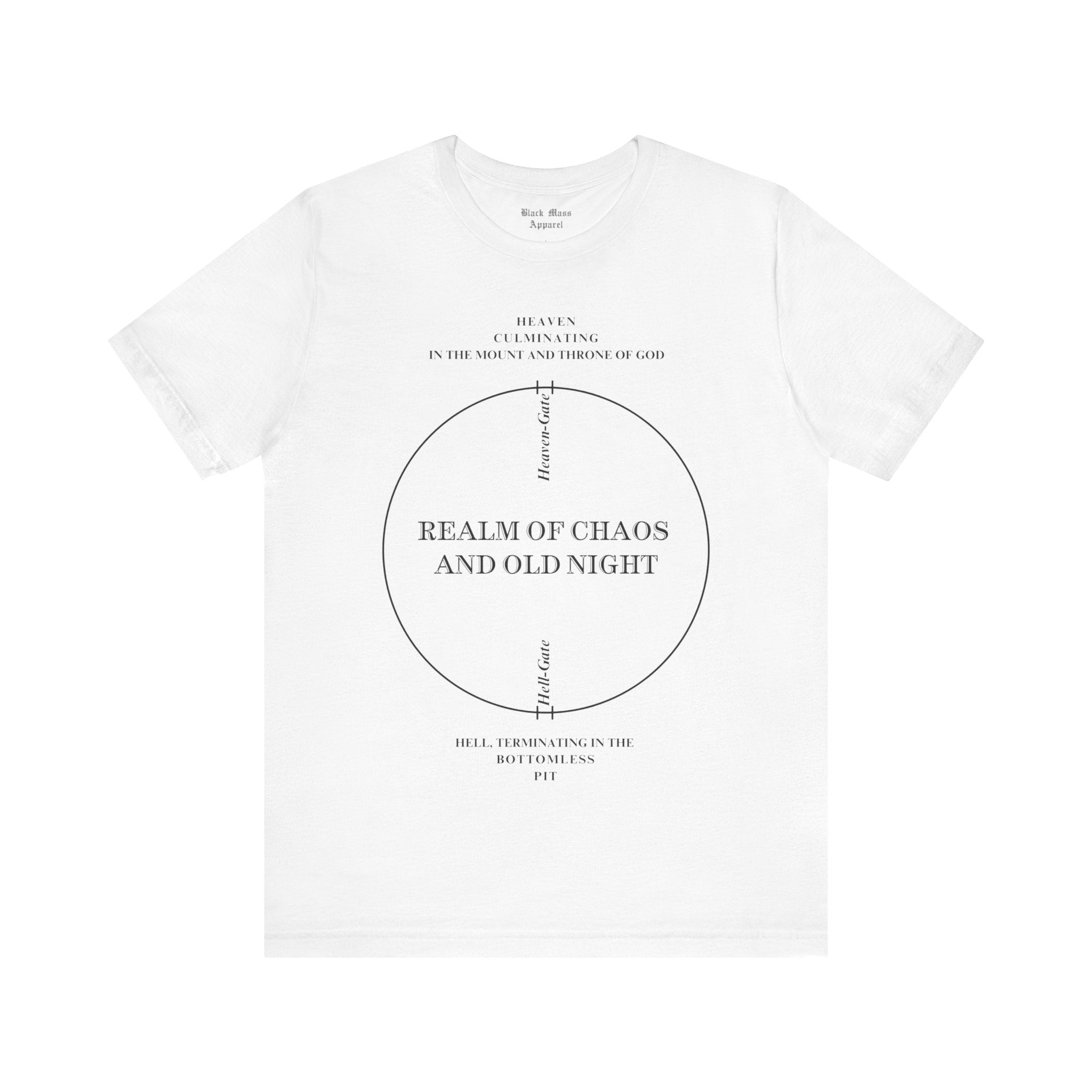 Realm of Chaos and Old Night - Black Mass Apparel - T - Shirt
