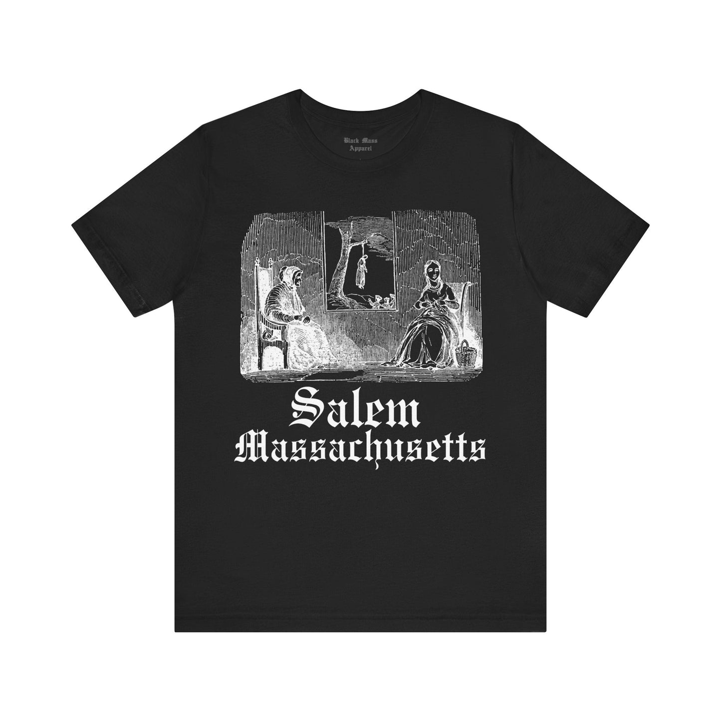 Salem Massachusetts - Black Mass Apparel - T-Shirt