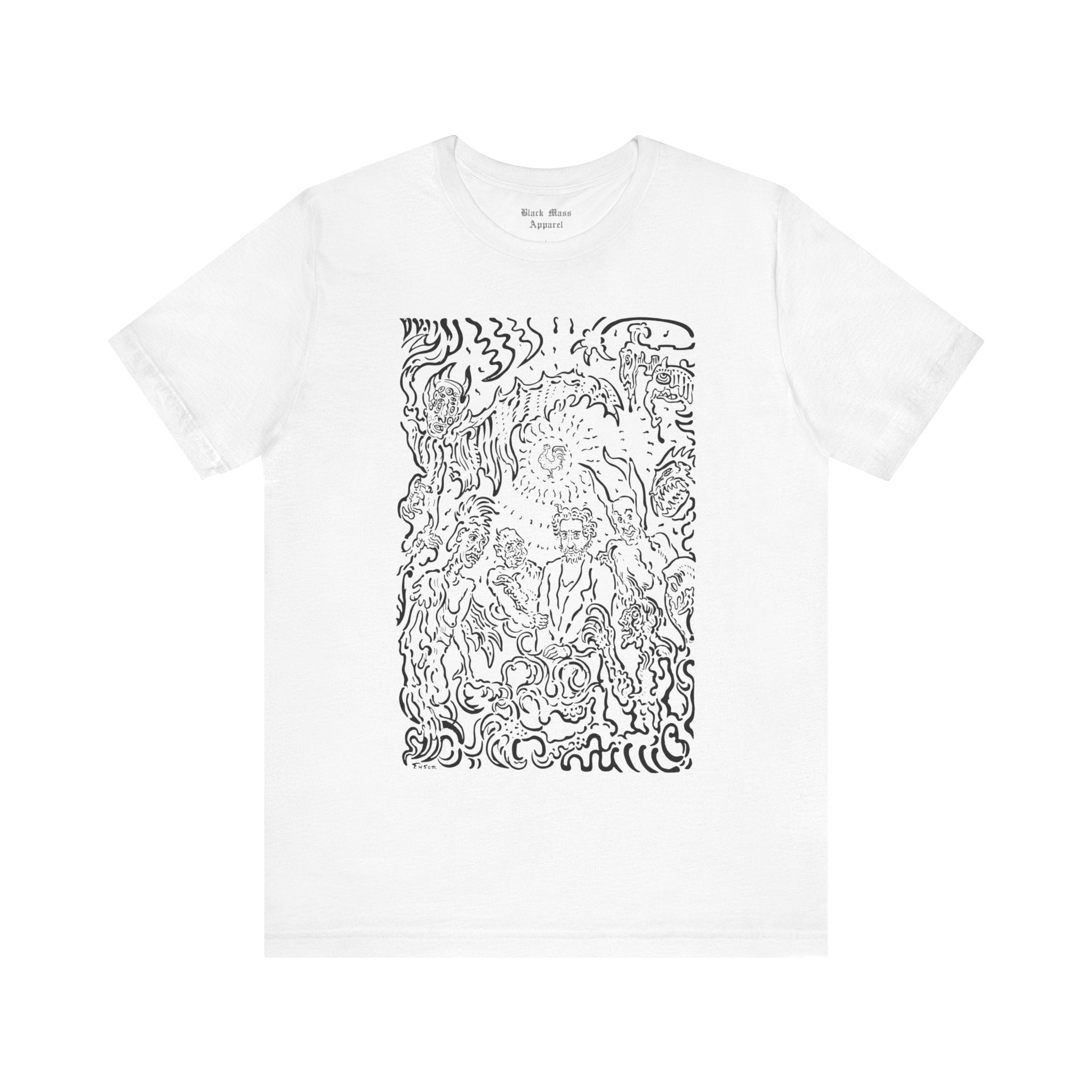 Self Portrait With Demons - Black Mass Apparel - T-Shirt