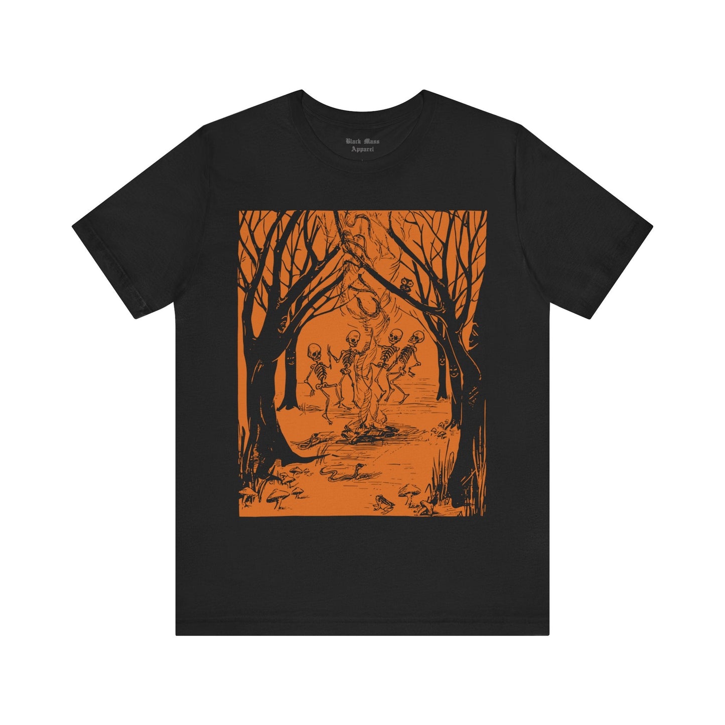 Skeleton Dance - Black Mass Apparel - T-Shirt