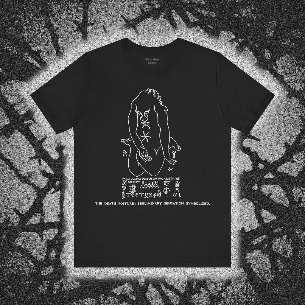 The Death Posture: Preliminary Sensation - Black Mass Apparel - T-Shirt
