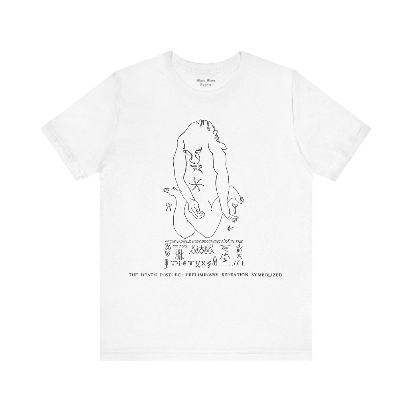 The Death Posture: Preliminary Sensation - Black Mass Apparel - T-Shirt