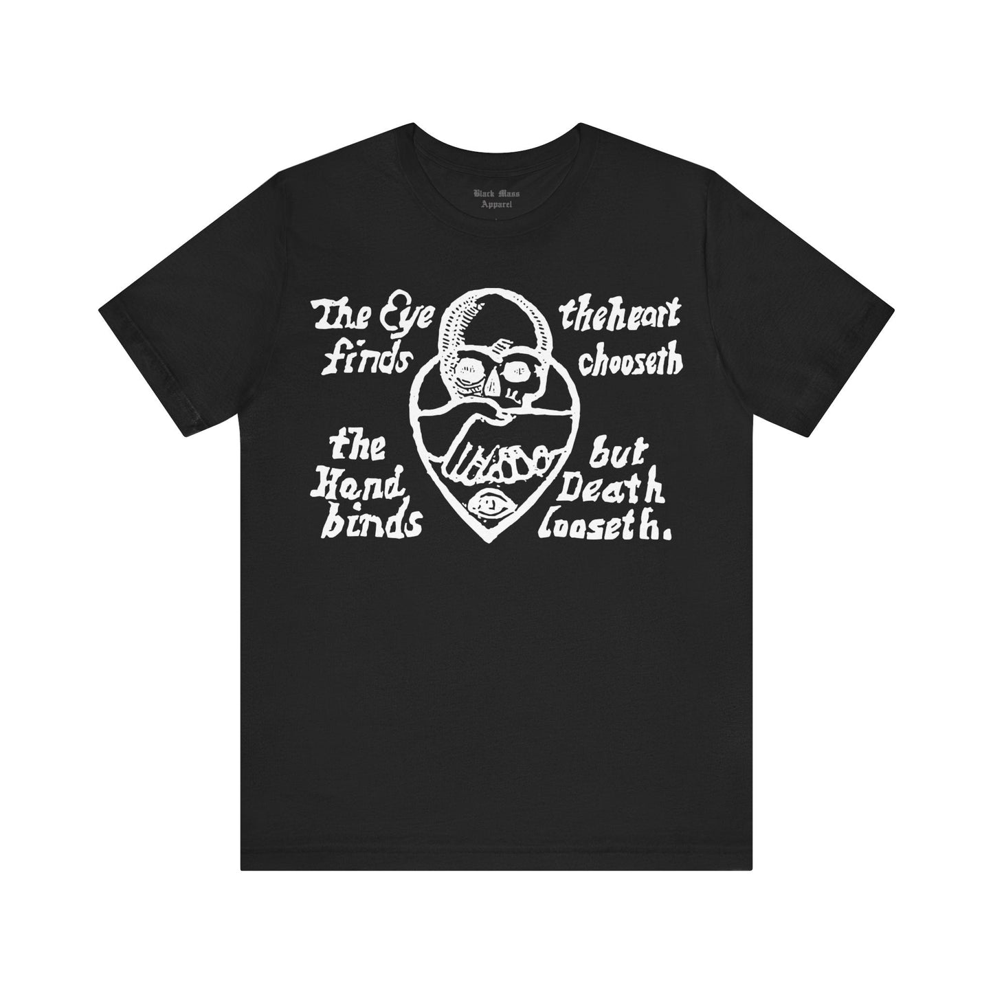 The Eye Finds - Black Mass Apparel - T-Shirt