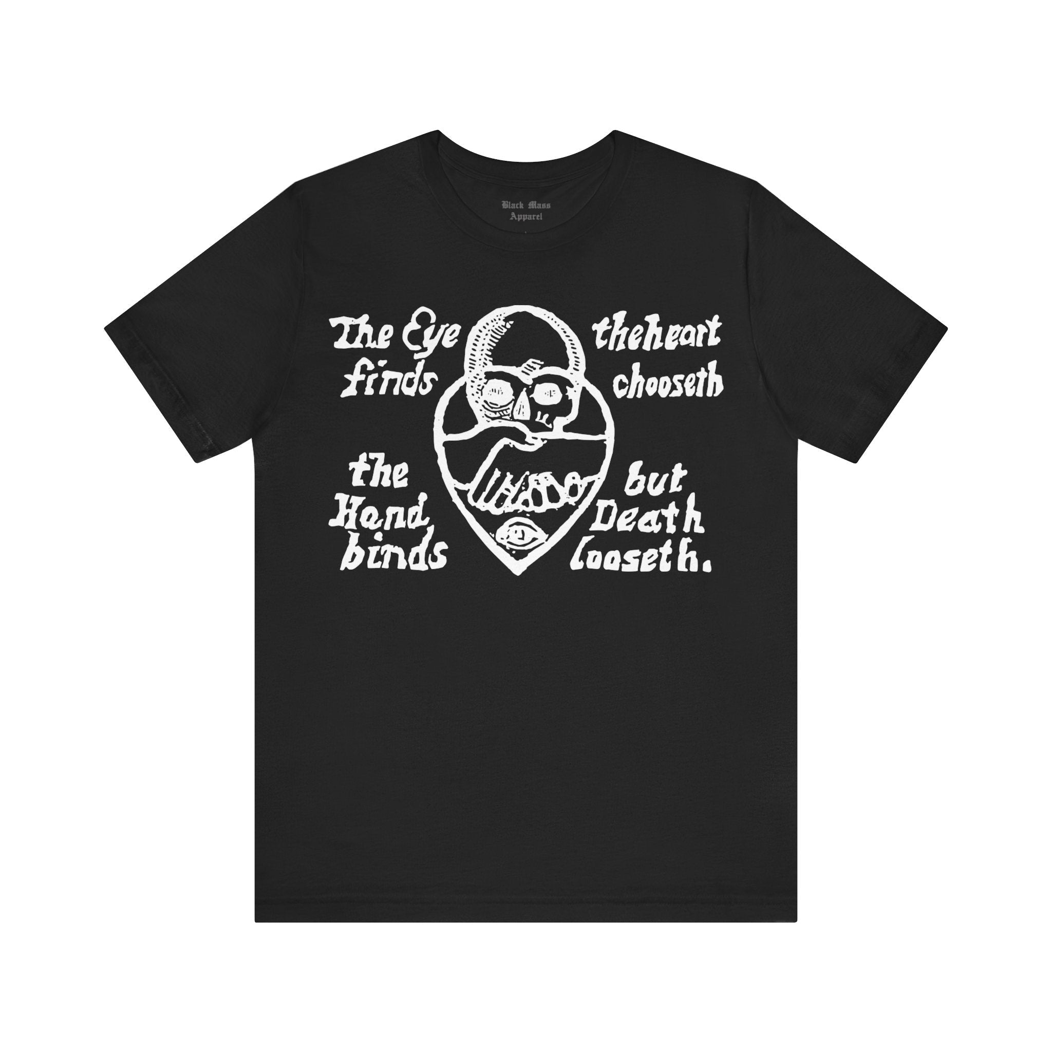 The Eye Finds - Black Mass Apparel - T-Shirt