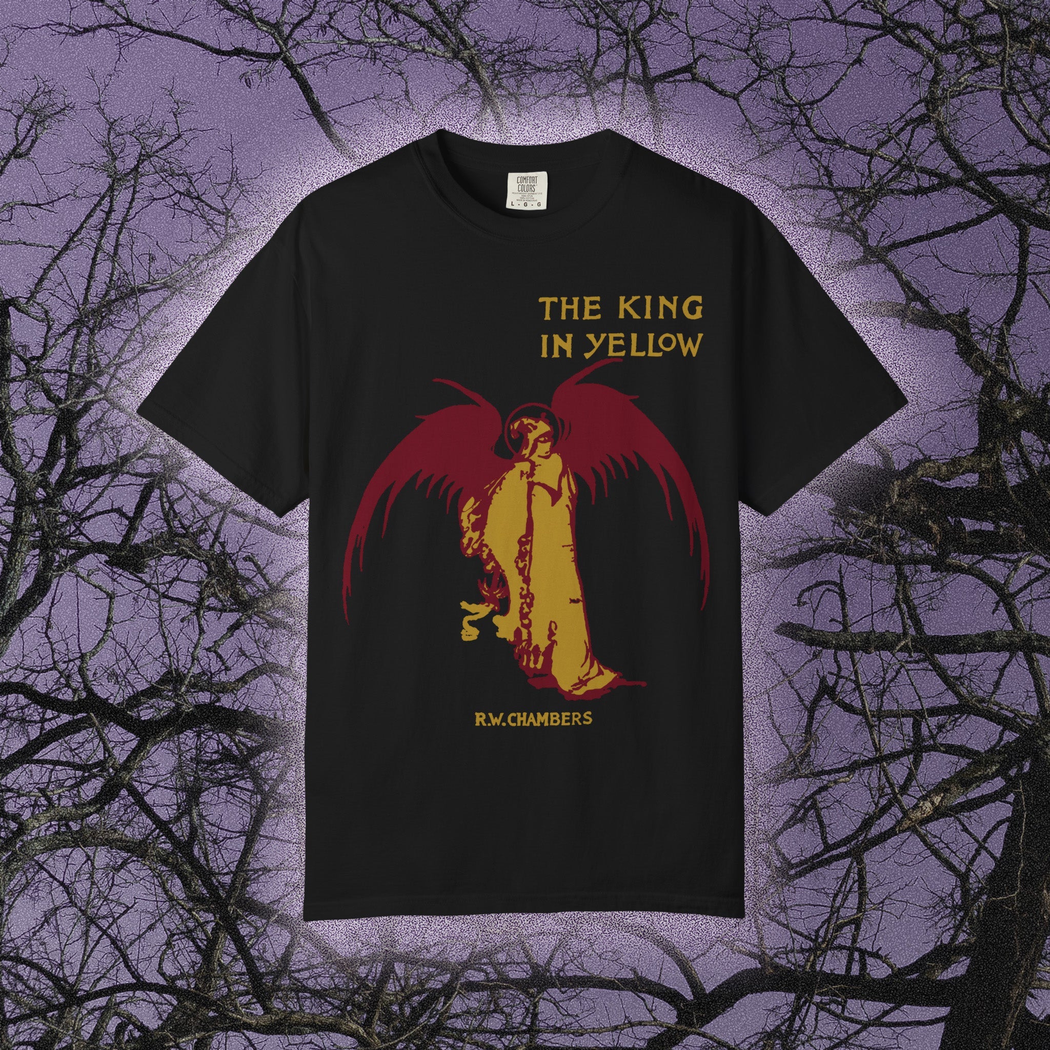 The King In Yellow II (Comfort Colors) - Black Mass Apparel - T-Shirt