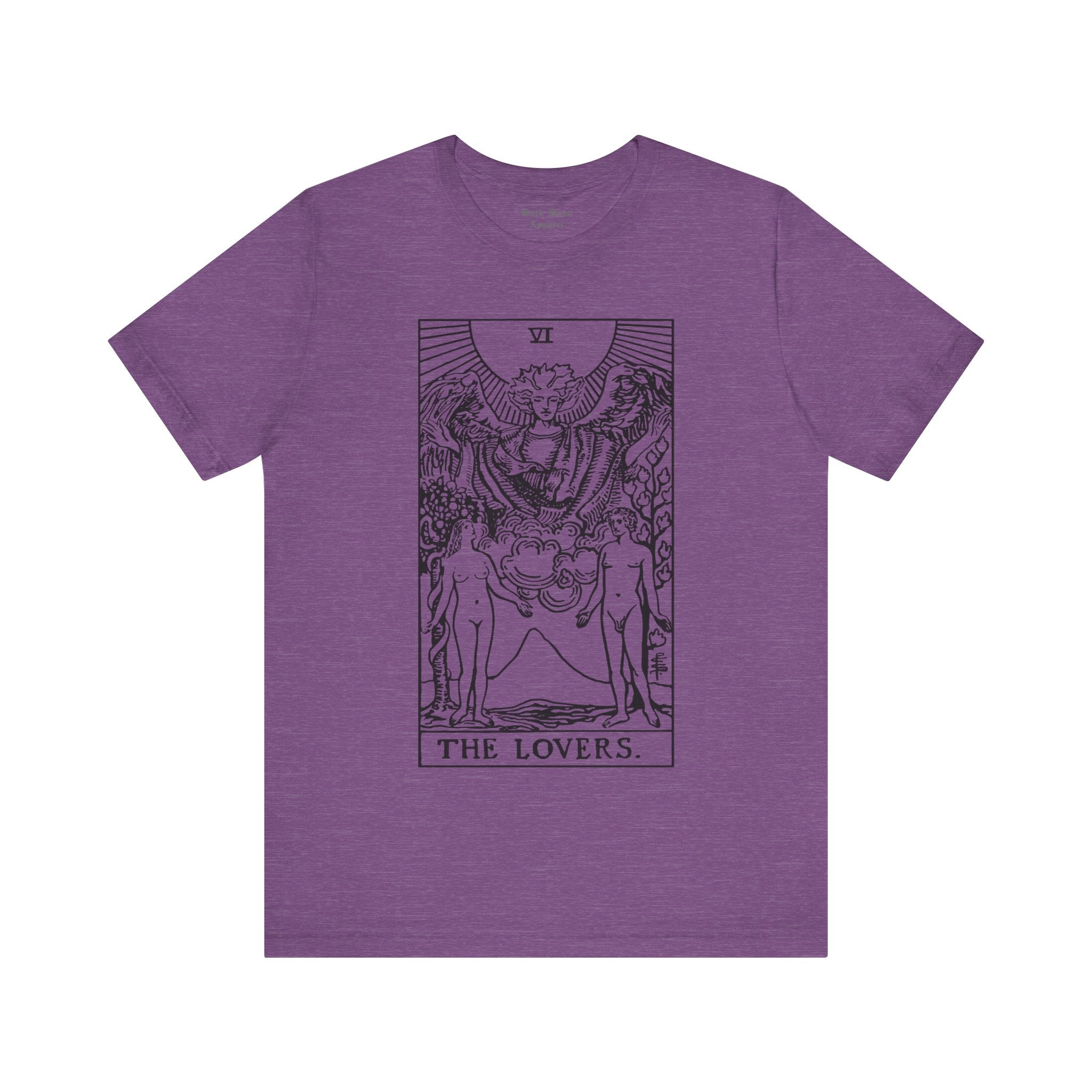The Lovers Tarot - Black Mass Apparel - T-Shirt