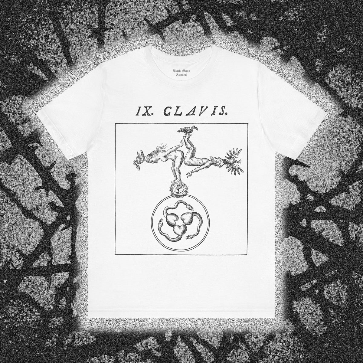 The Ninth key of Basil Valentine - Black Mass Apparel - T-Shirt