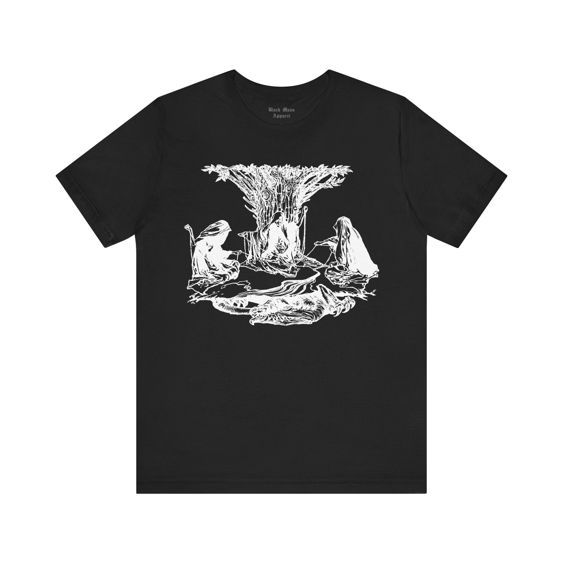 The Norns Weaving Destiny - Black Mass Apparel - T-Shirt