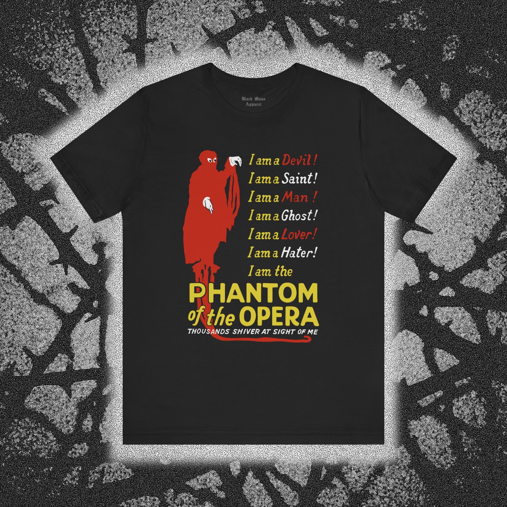 The Phantom of the Opera - Black Mass Apparel - T-Shirt