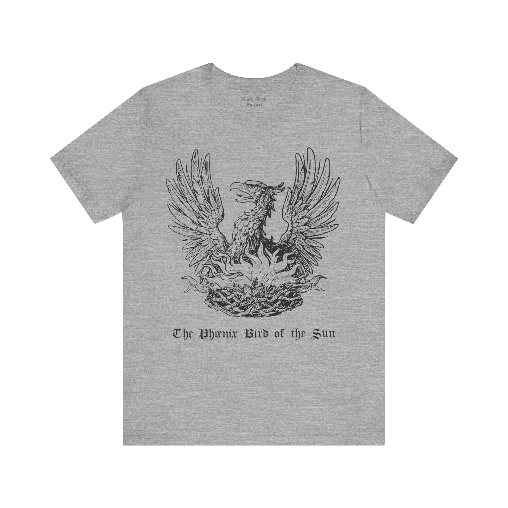 The Phoenix: Bird of the Sun - Black Mass Apparel - T-Shirt