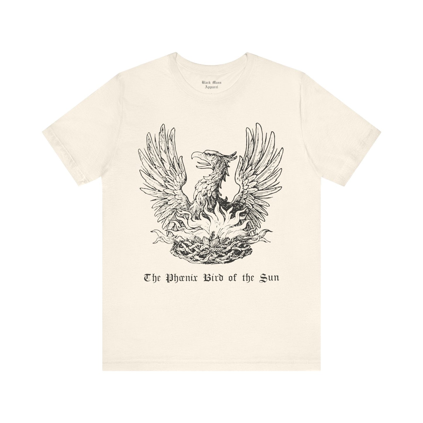 The Phoenix: Bird of the Sun - Black Mass Apparel - T-Shirt