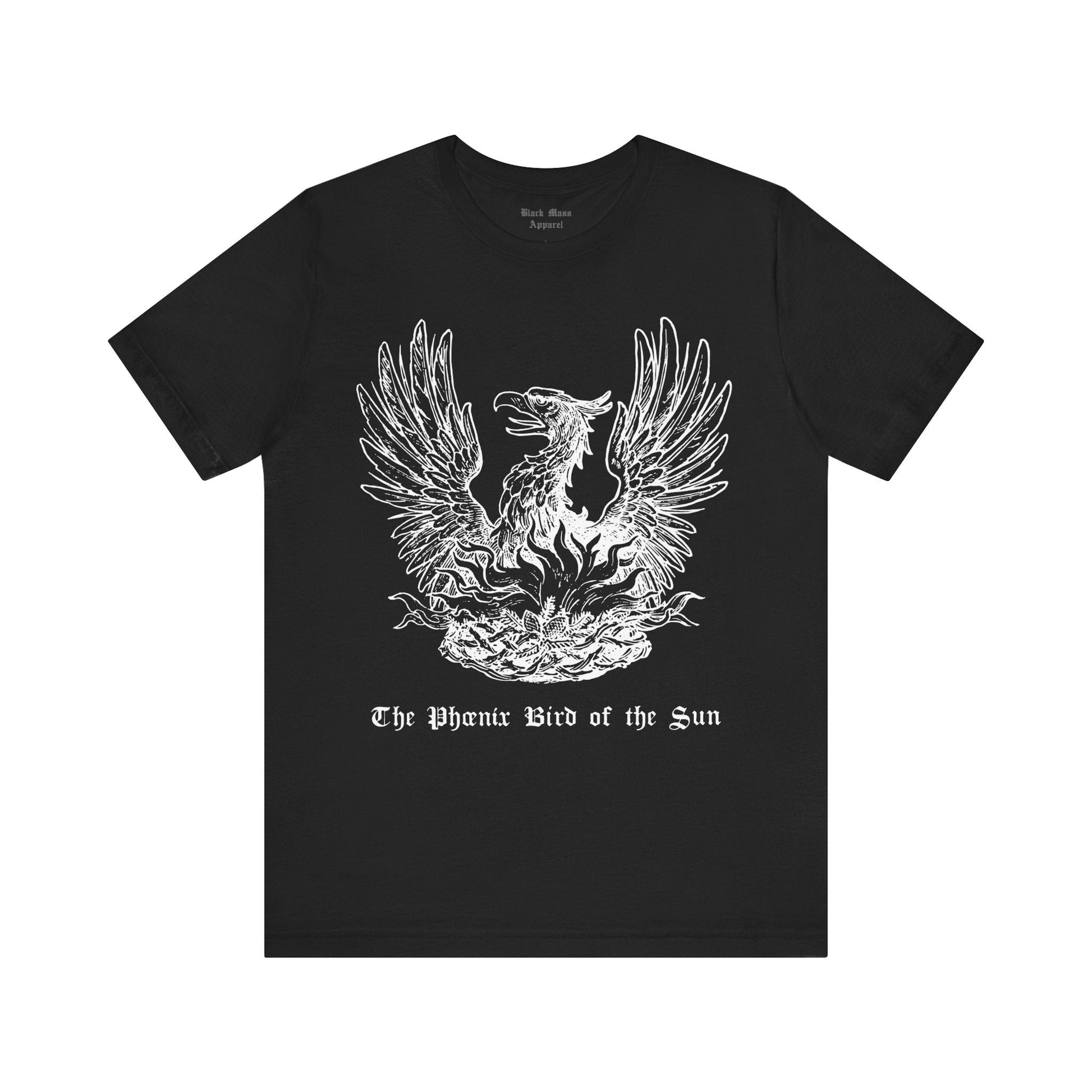 The Phoenix: Bird of the Sun - Black Mass Apparel - T-Shirt