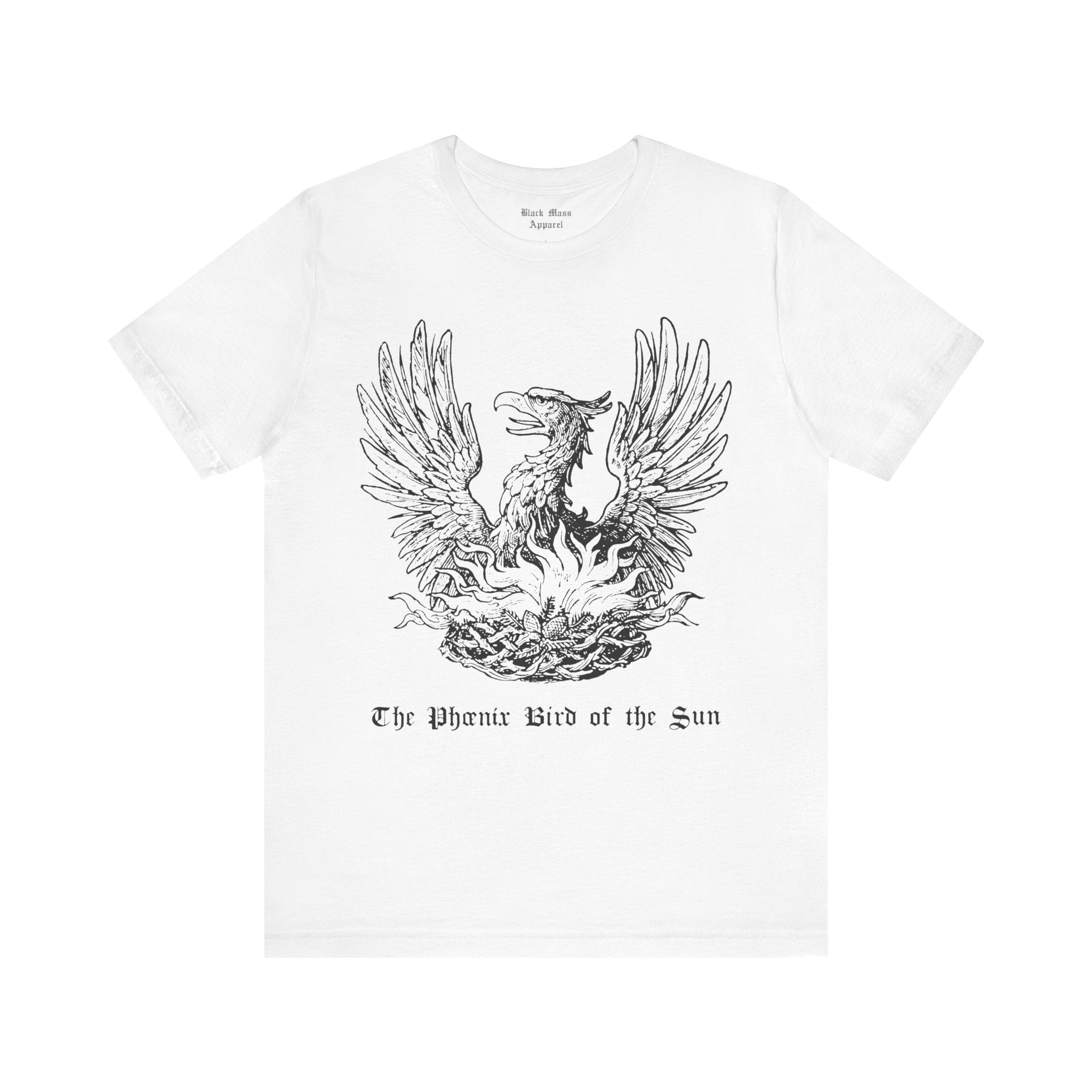 The Phoenix: Bird of the Sun - Black Mass Apparel - T-Shirt