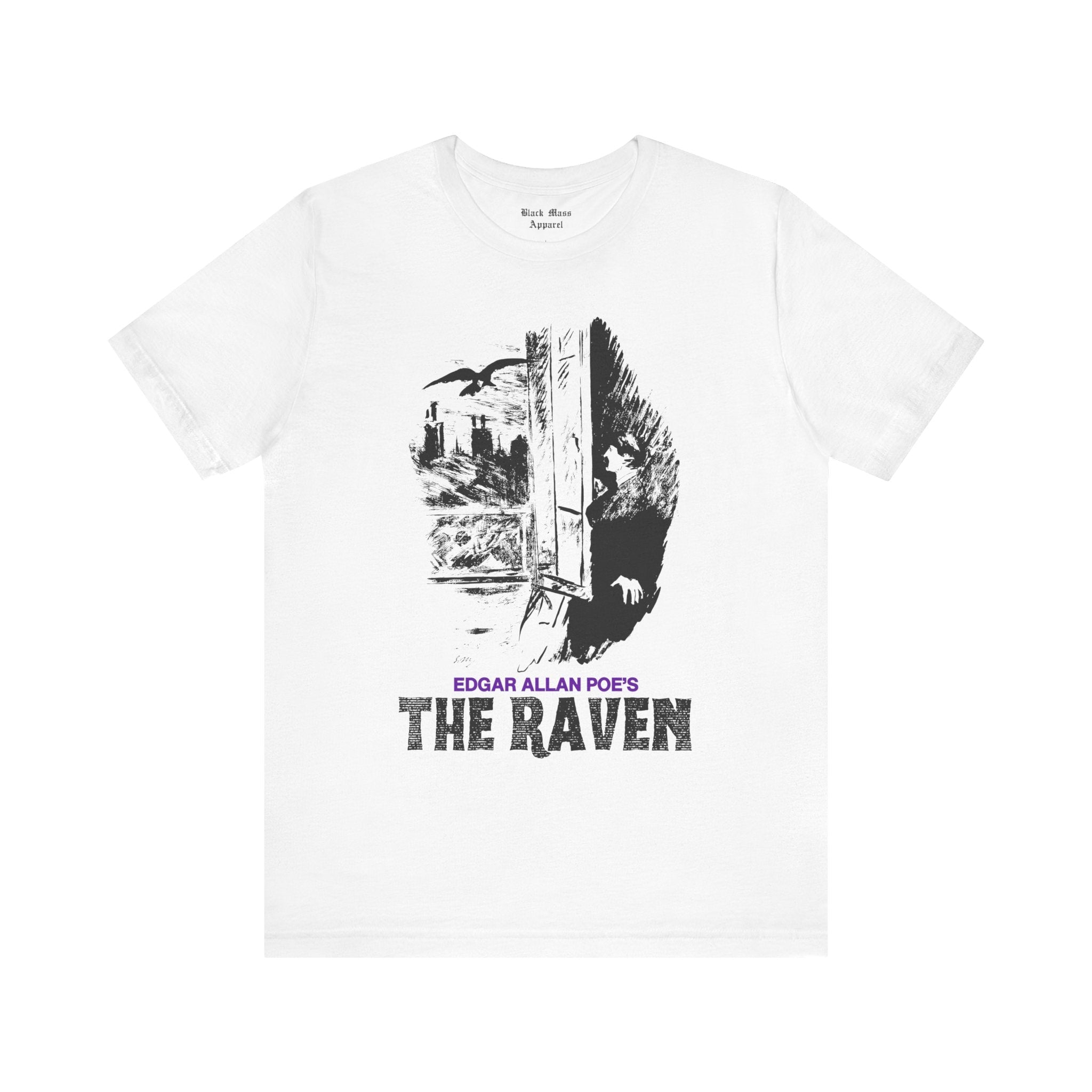 The Raven - Edouard Manet - Black Mass Apparel - T-Shirt