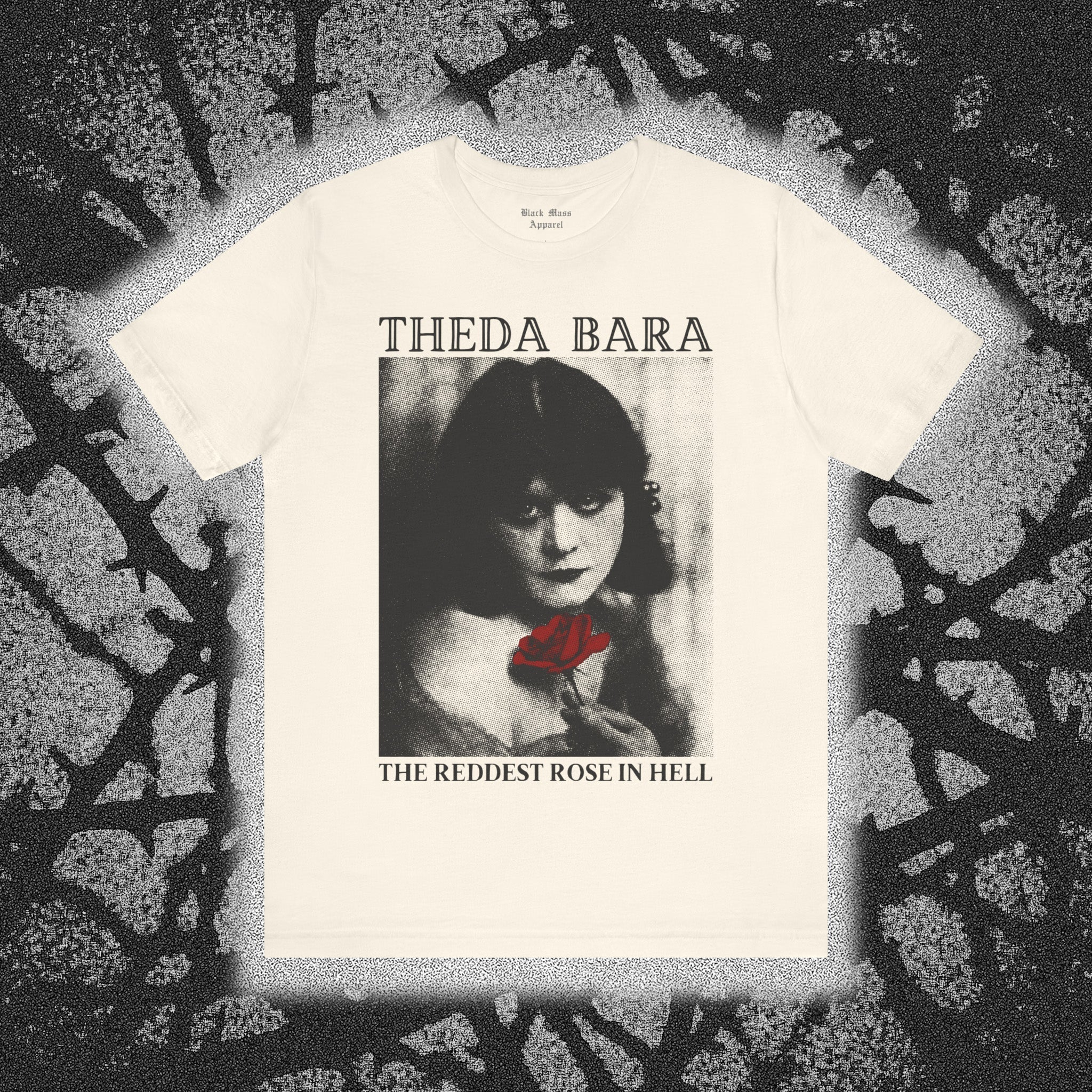 The Reddest Rose in Hell - Black Mass Apparel - T-Shirt